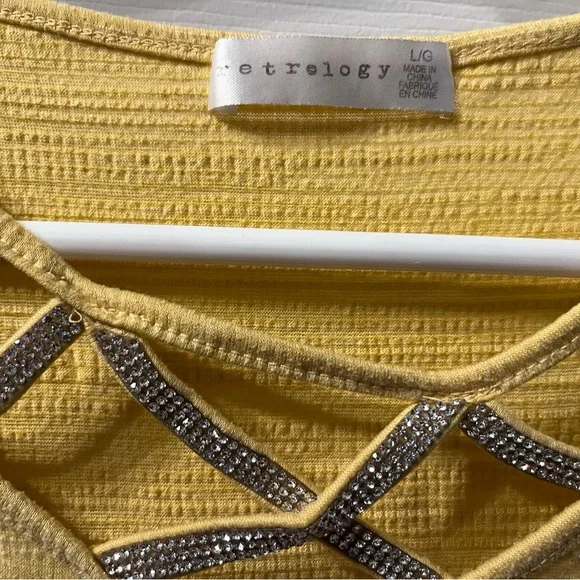 Yellow Sleeveless Top - Picture 2 of 3